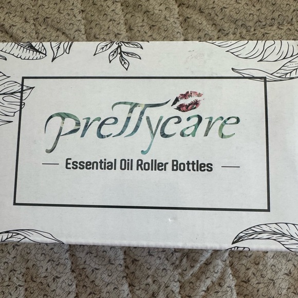 Essential Oil Roller Bottles -set of 10 with labels, mini funnels, roller& guide - Picture 1 of 11